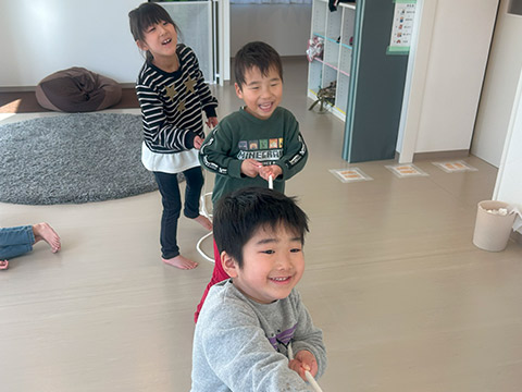 全身を使った運動遊び